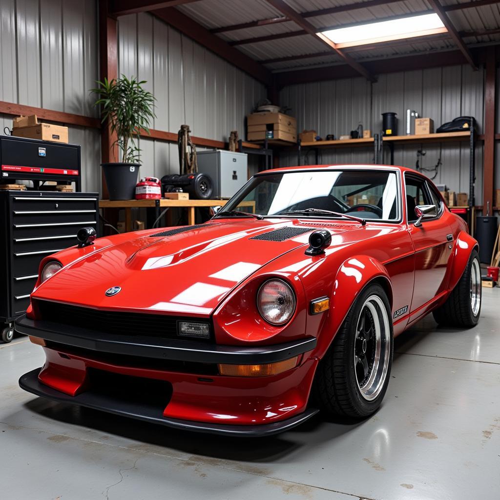 Finished 240z with Body Kit