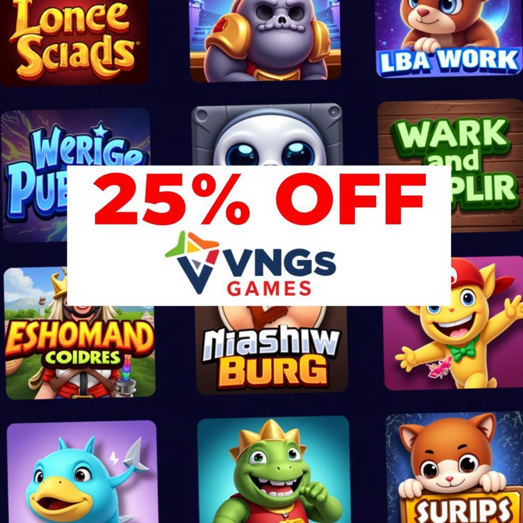 VNG Game Deals - 25% Off $7.00