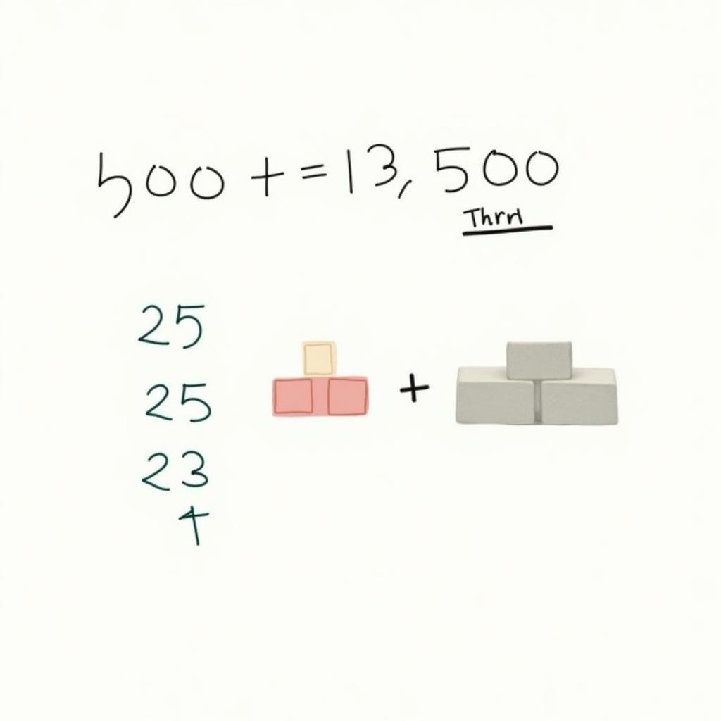 25 x 500 Calculation Example