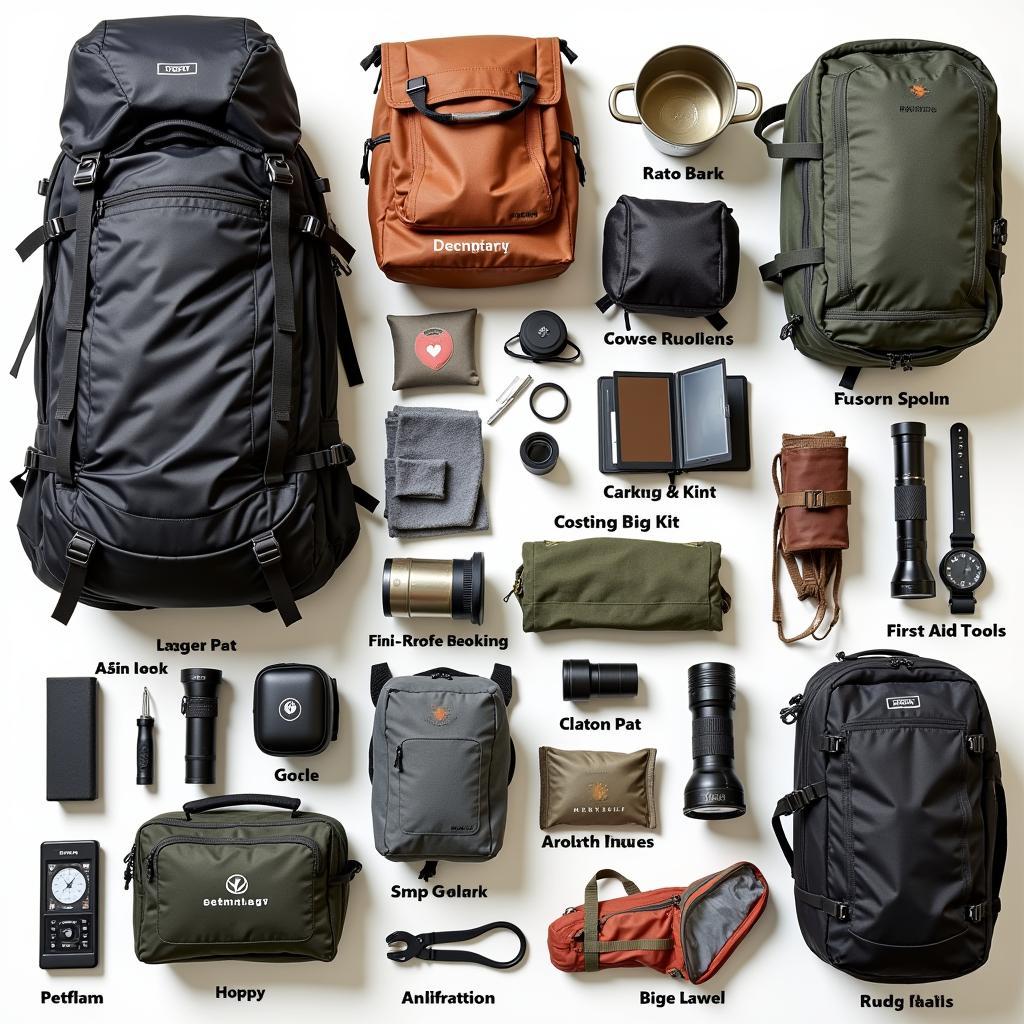 Essential Items for 2backpack Page