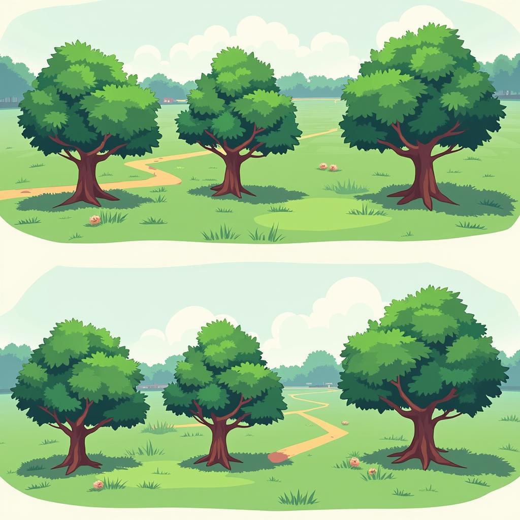 2D Tree Level of Detail Rendering