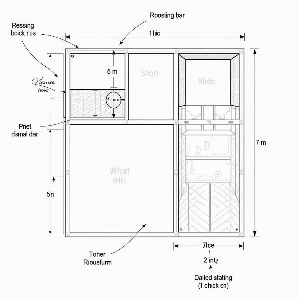 4 Hen Chicken Coop Plan