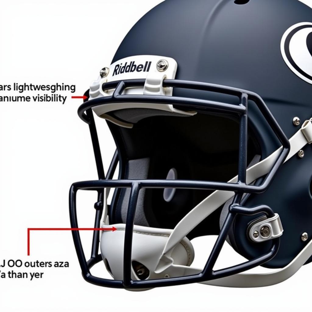 808 Speedflex Facemask Close-Up View