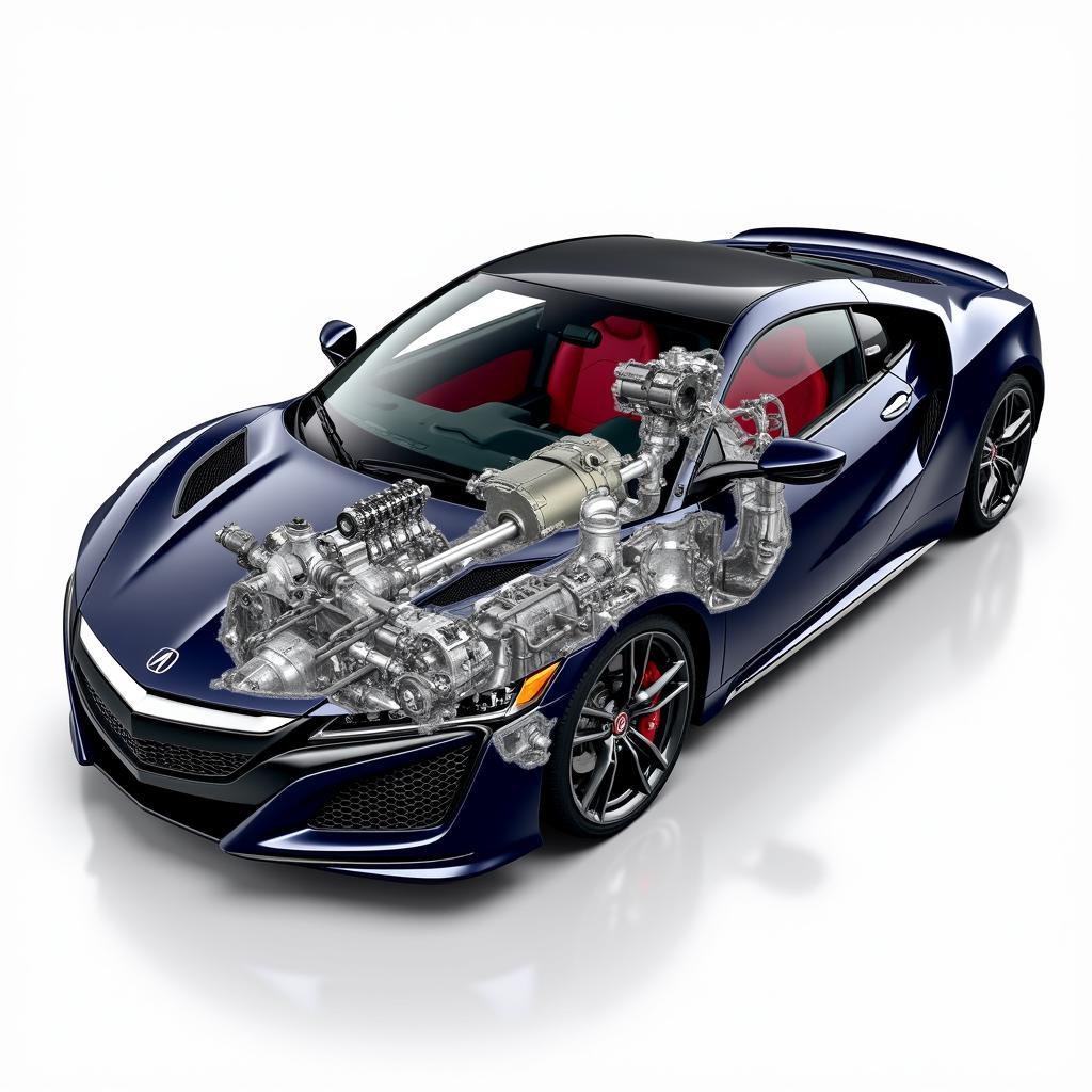 Acura NSX Powertrain