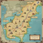 Age of Vampires Book 4 Map of New Locations