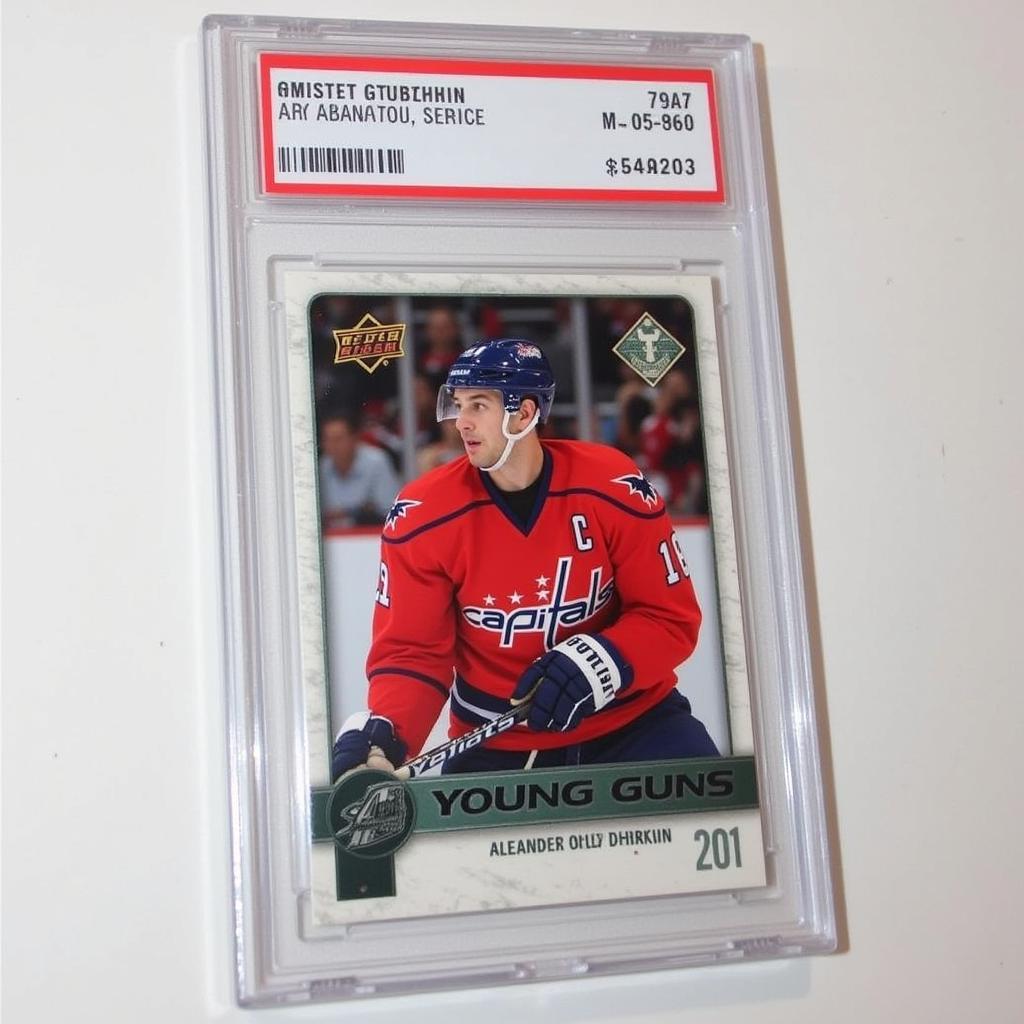 Alexander Ovechkin Young Guns Rookie Card