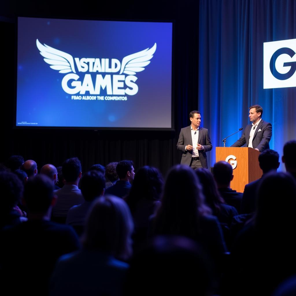 Alfonso DeLuca at a gaming conference