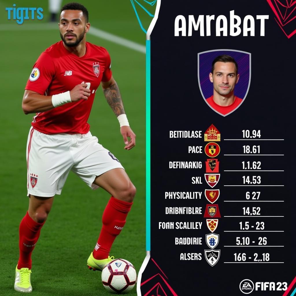 Amrabat FIFA 23 In-Game Stats