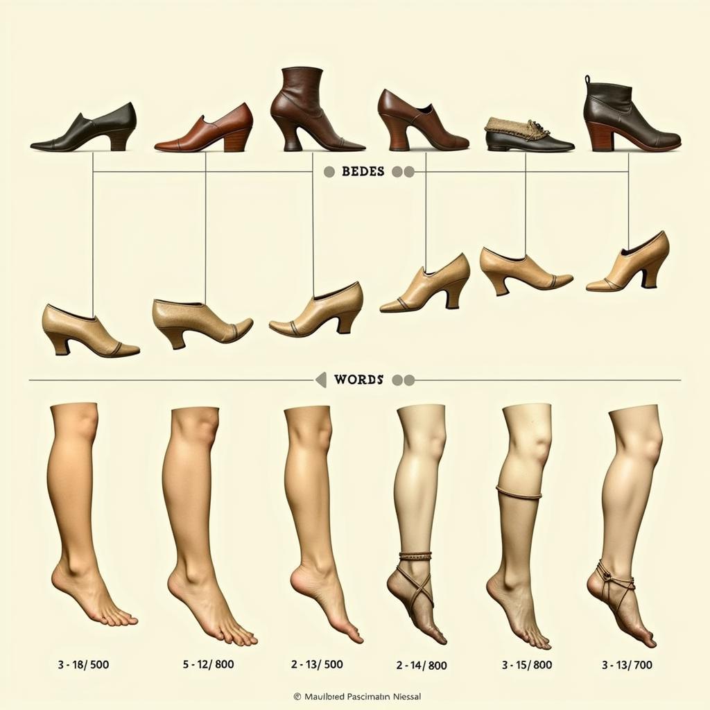 Antique Shoe Form Evolution Through the Ages