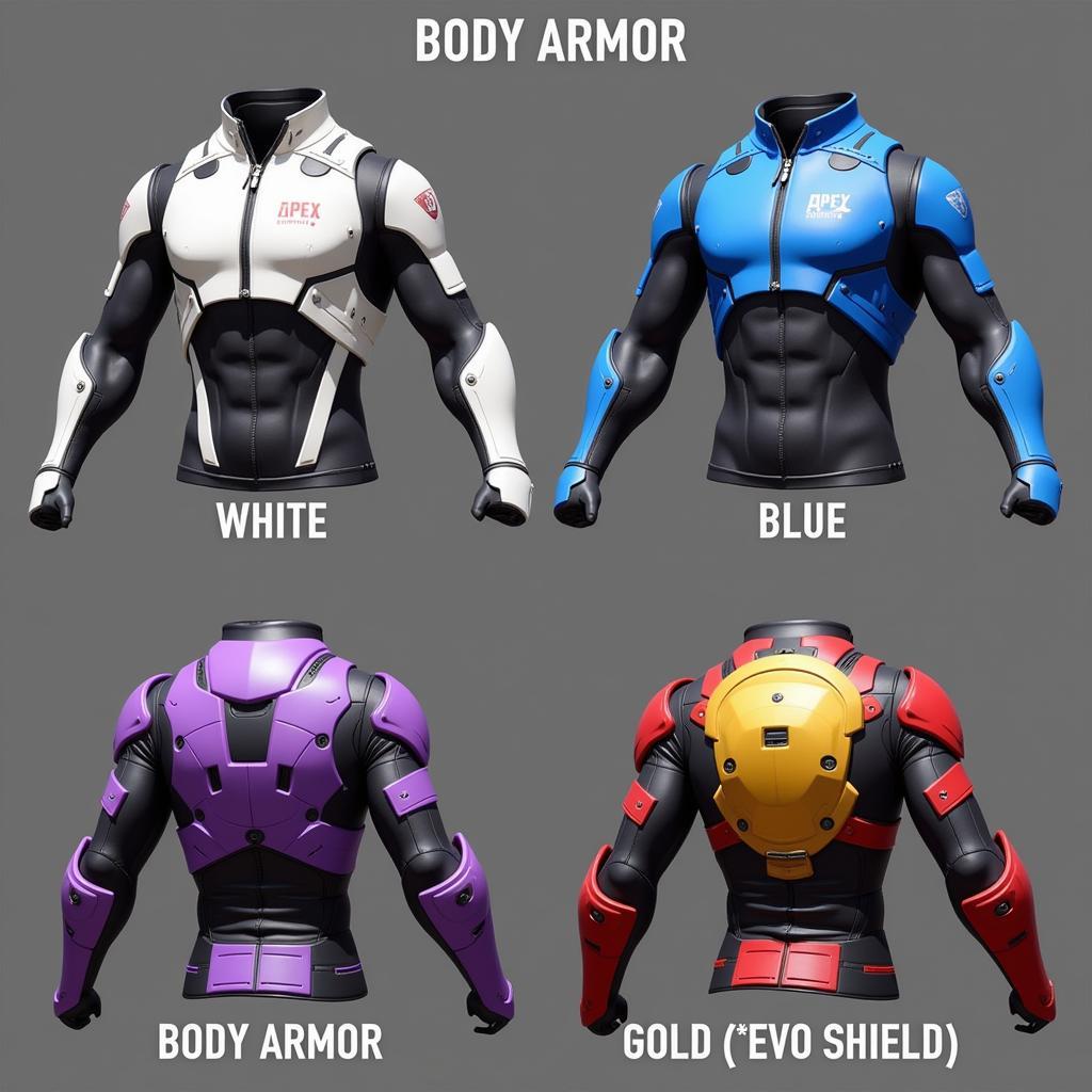 Apex Legends Body Armor Levels