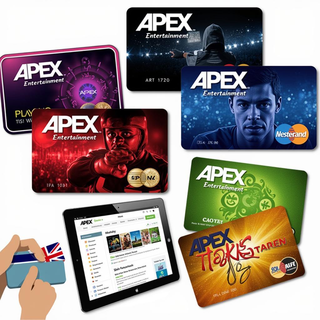 Apex Entertainment Gift Card Options