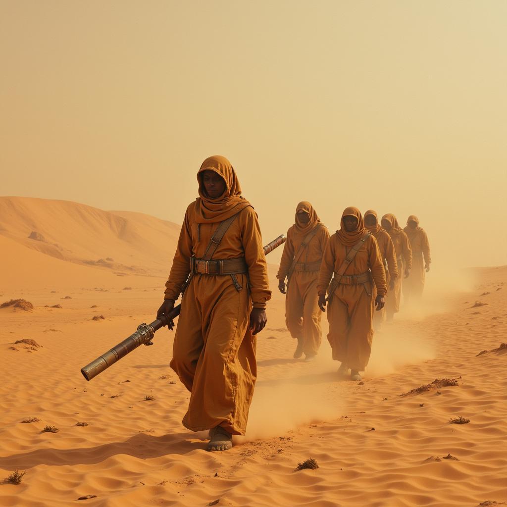 Fremen Survival in the Arrakis Desert