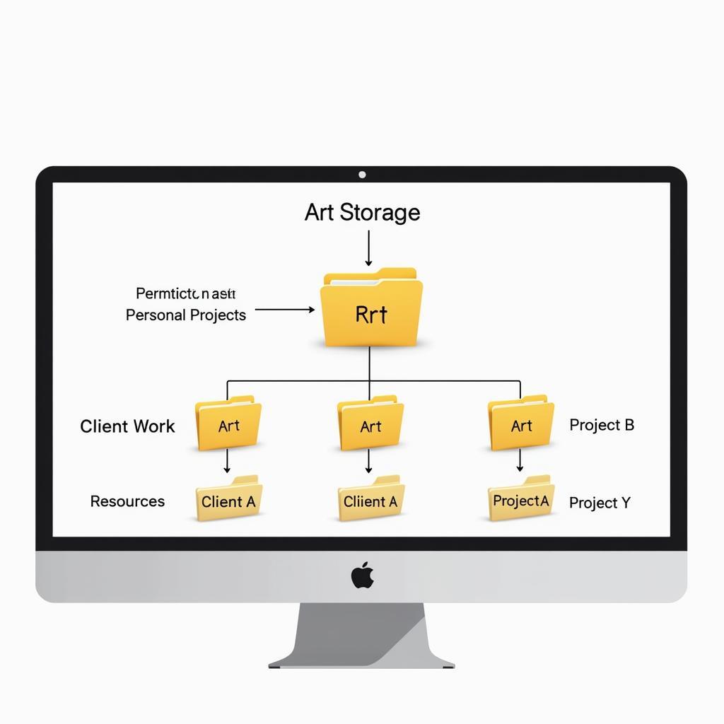 Art Storage Folder Hierarchy