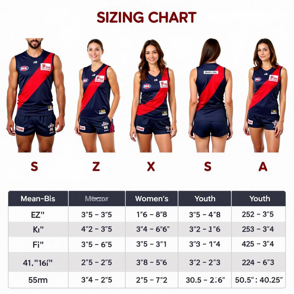 Comprehensive Guide to Australian Football Jersey Sizing