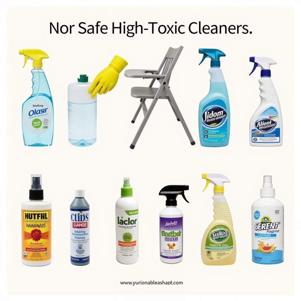 Using Baby-Safe Cleaning Products on a High Chair