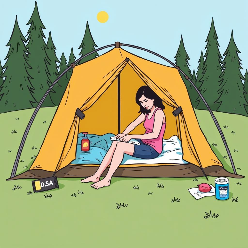 Bed Shower Camping