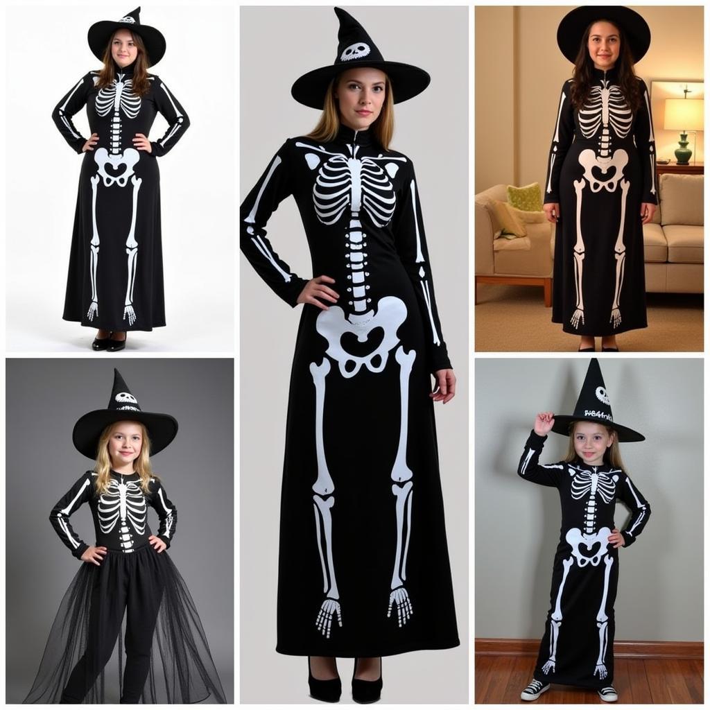 Best Skeleton Witch Costumes 2024