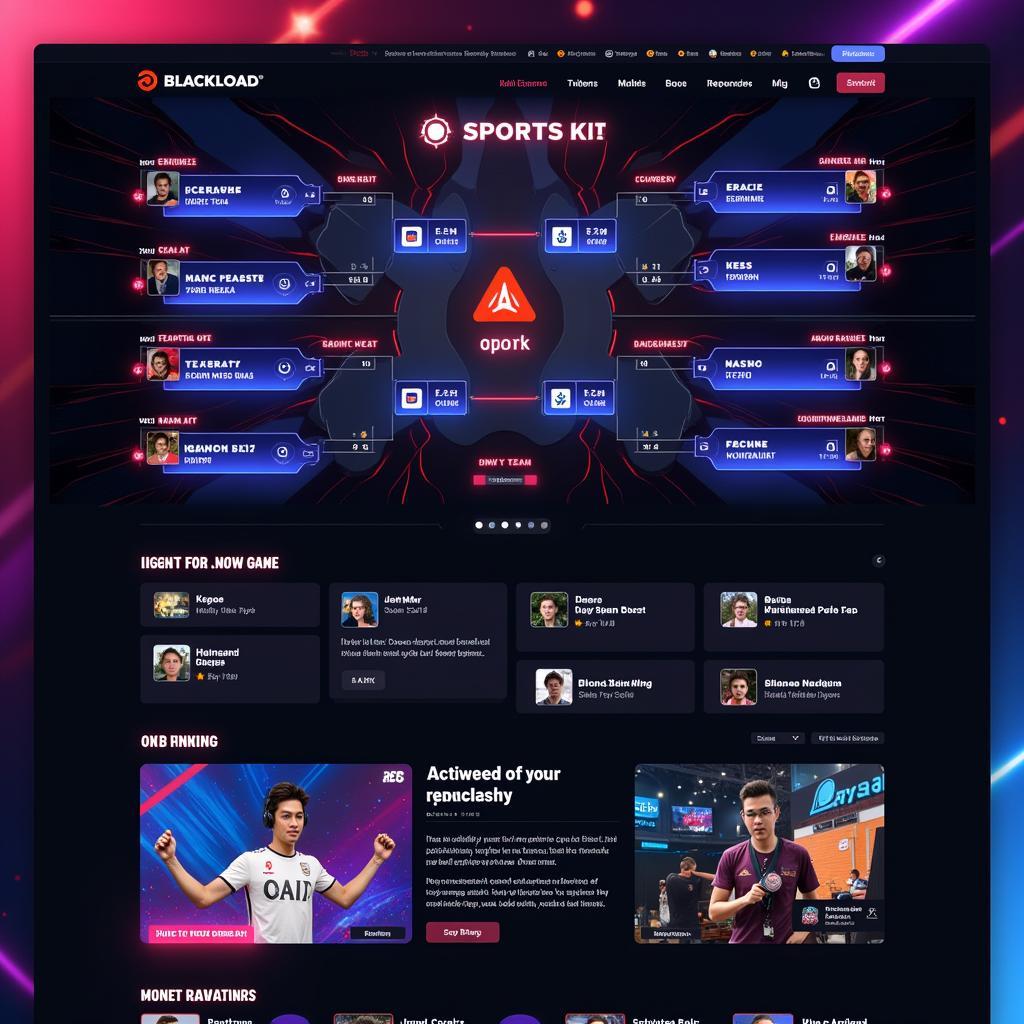 Blackload.com Esports Section