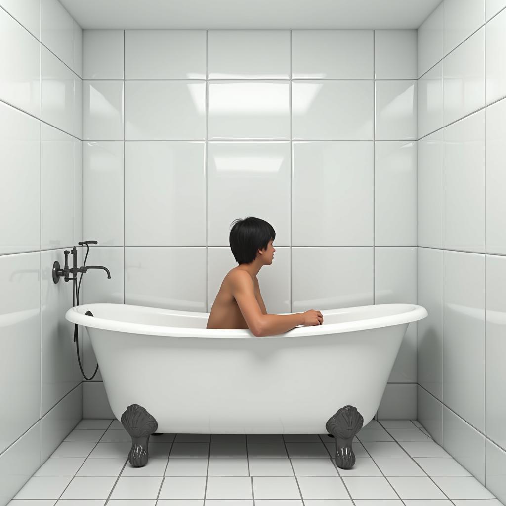 Feeling Empty in a Blank Bath