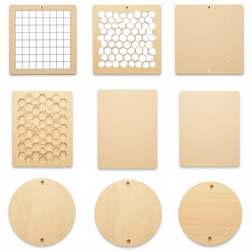 Different Types of Blank Game Boards