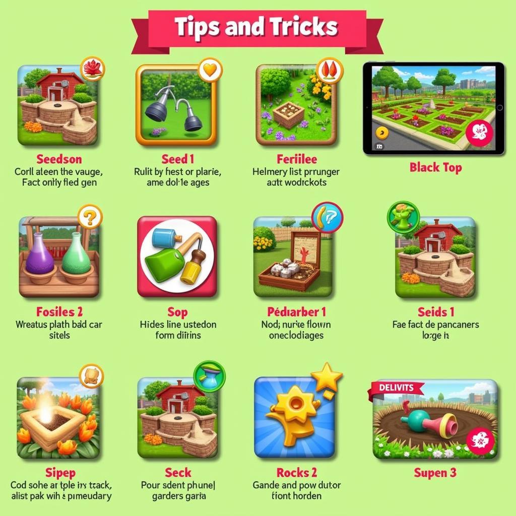 Bloomin Garden Game Tips and Tricks Illustration