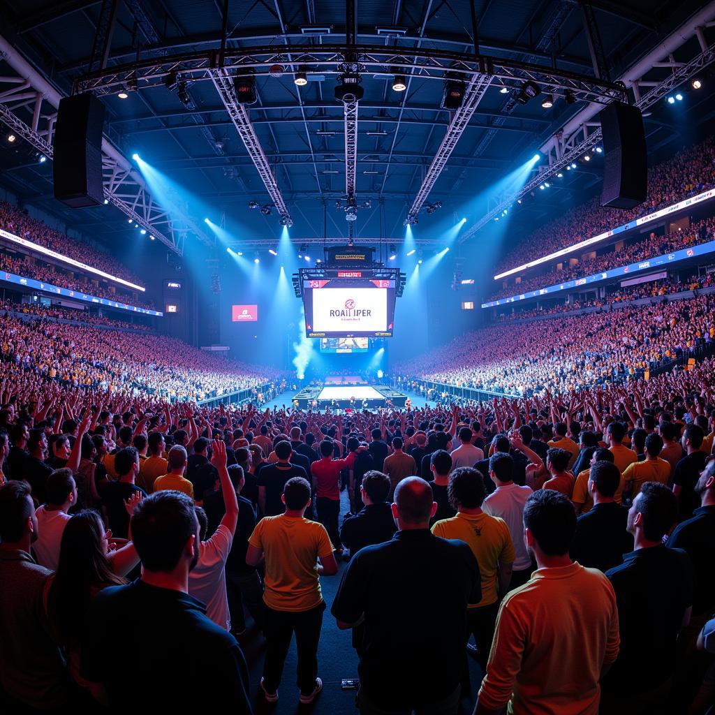 Brazilian Pro Gaming Arena Packed with Fans