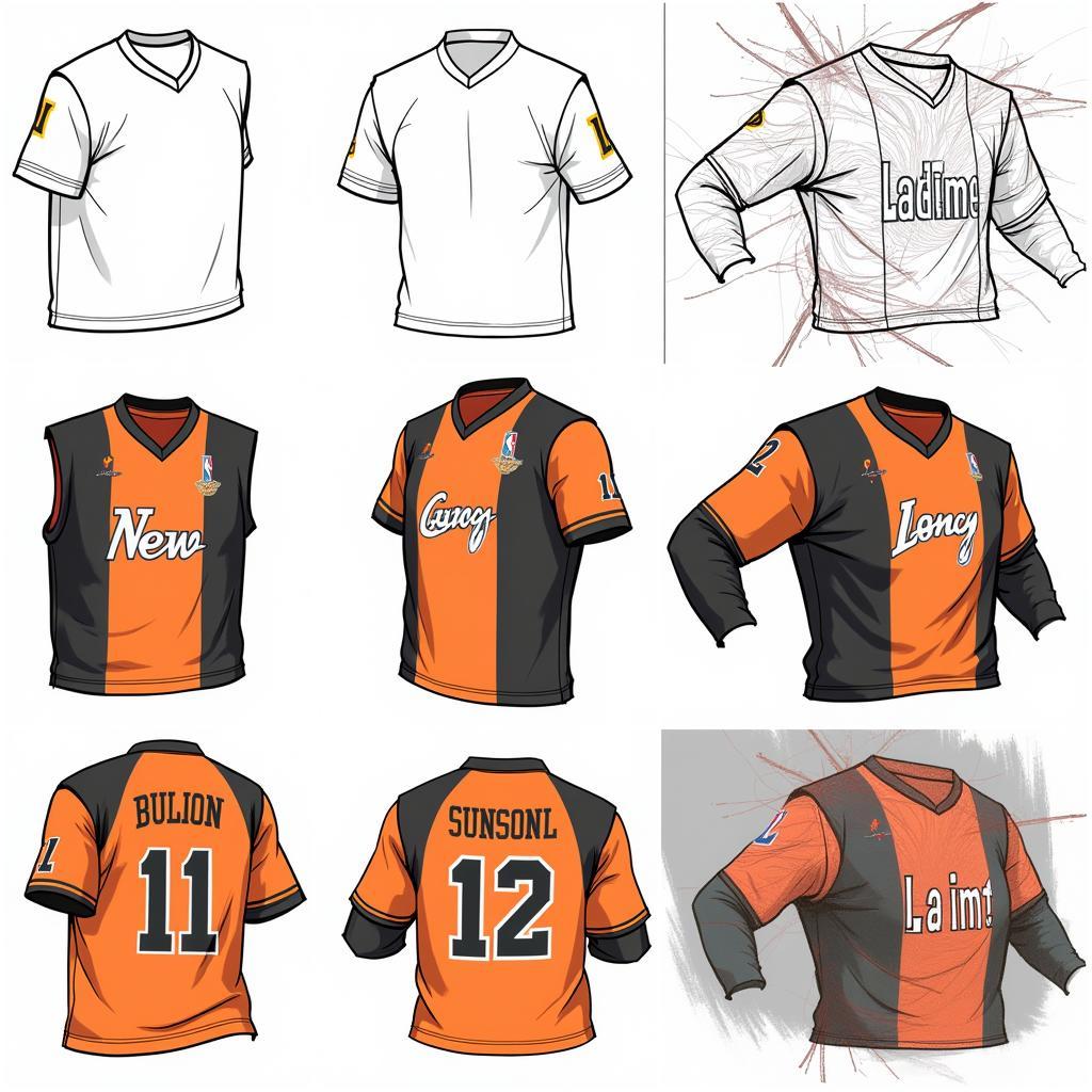 Bugs Jersey Design Process