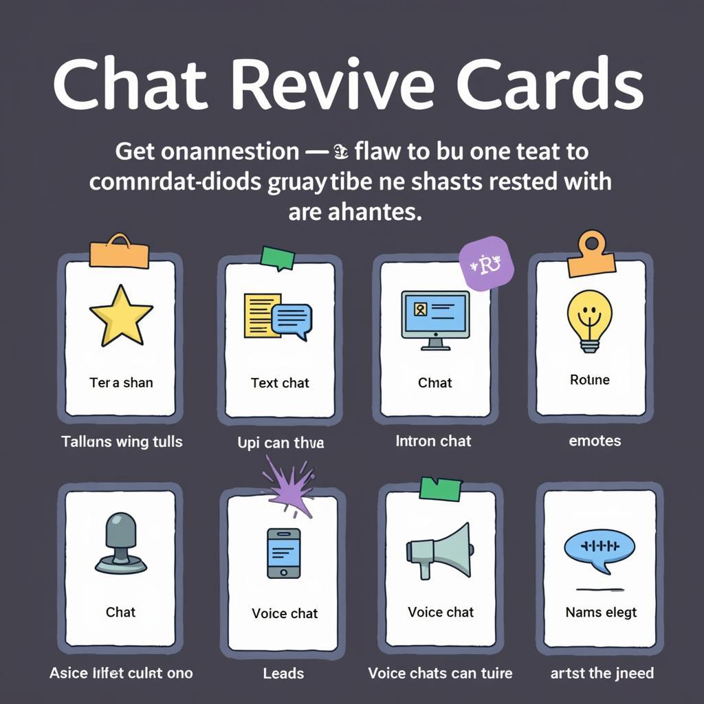 Different Types of Chat Revive Cards in Online Games