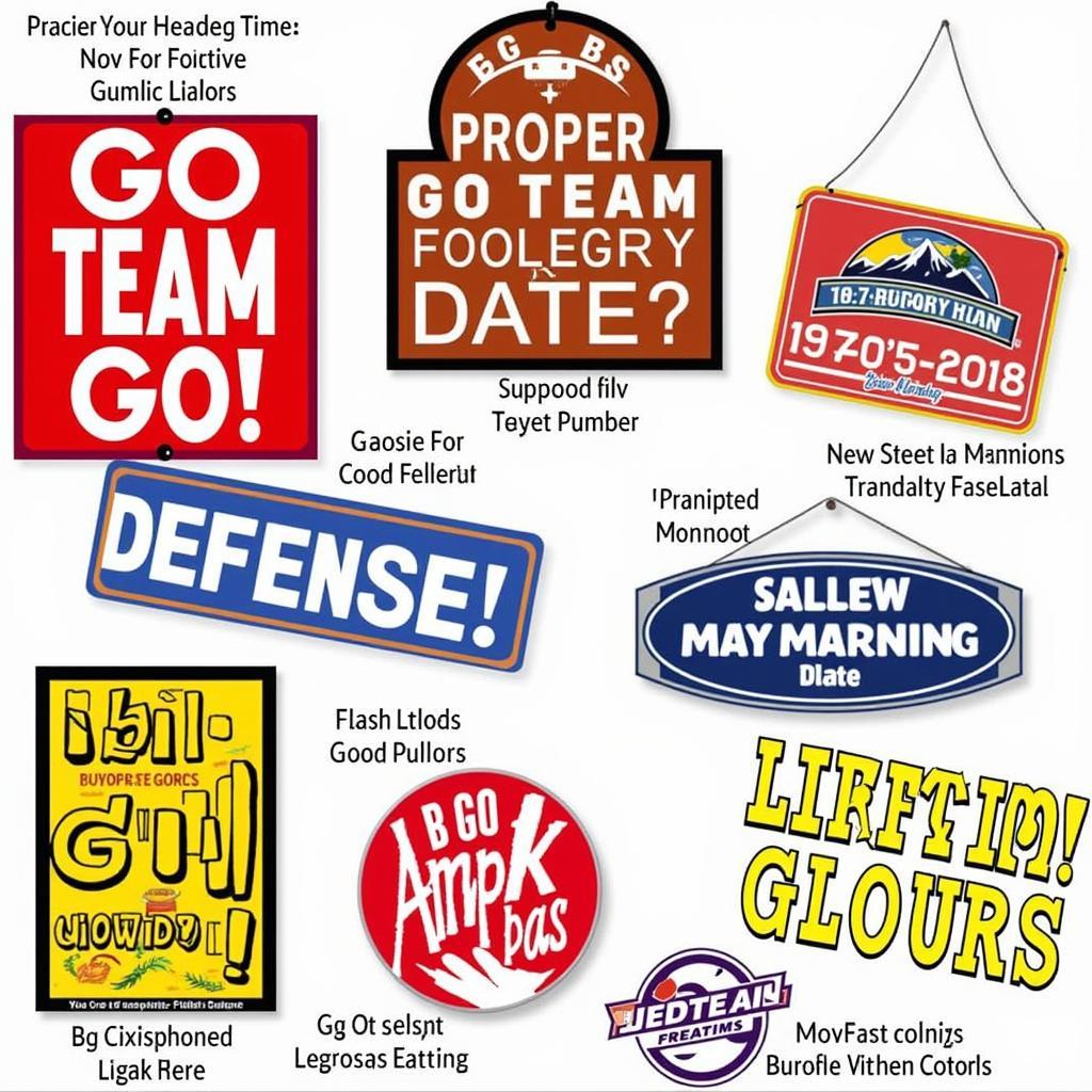 Cheerleading Sign Design Tips