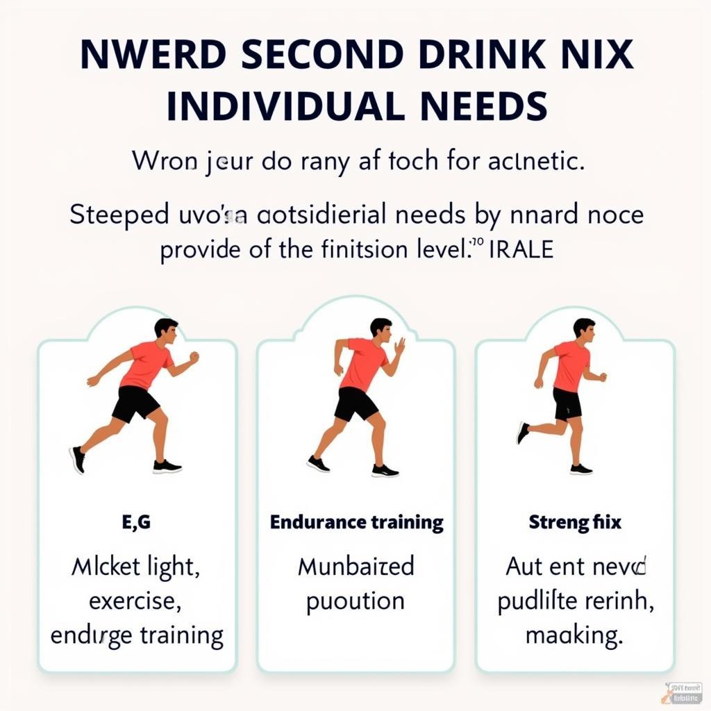 Selecting the Ideal Never Second Drink Mix Based on Activity Level