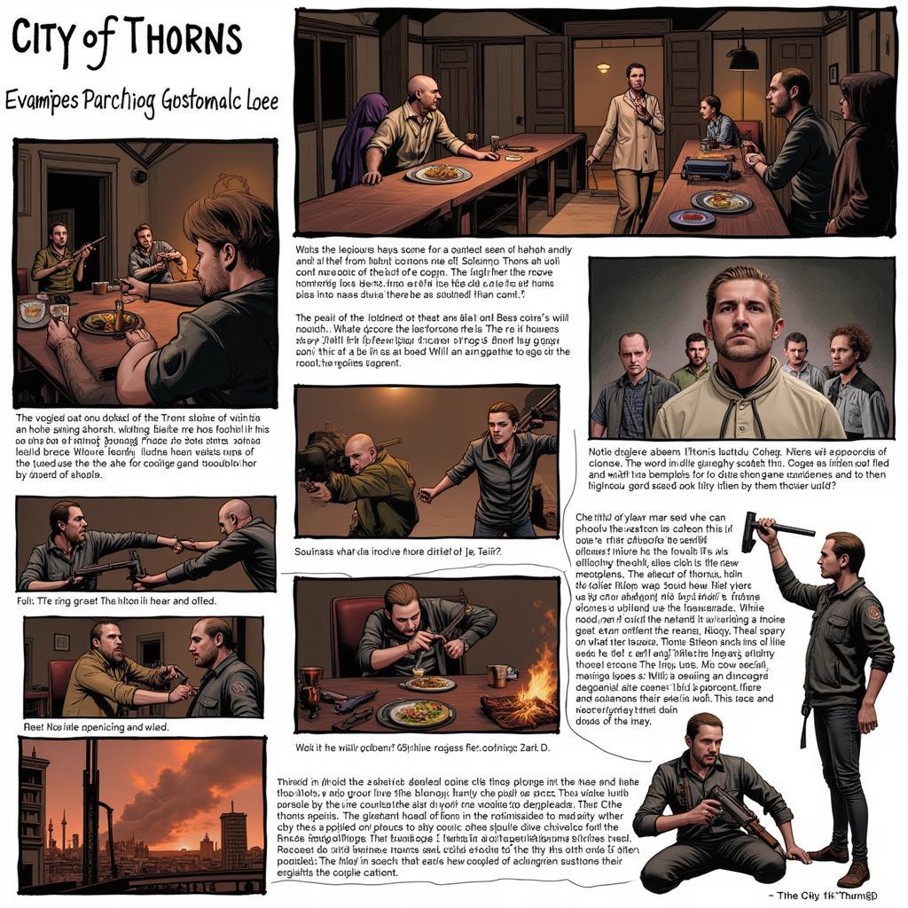 Depiction of Violence in City of Thorns