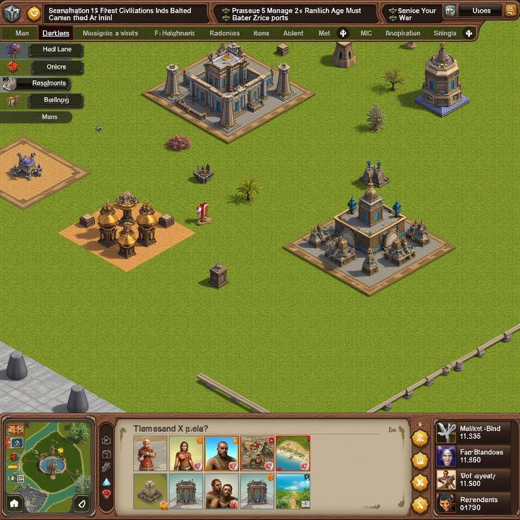 Civilizations Wars Unblocked Gameplay Screenshot