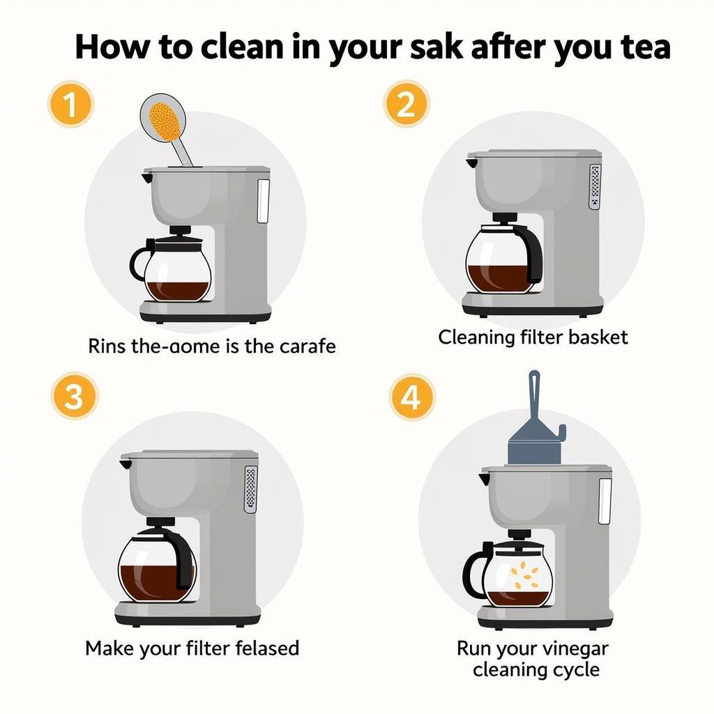 Maintaining a Clean Coffee Maker After Tea Brewing