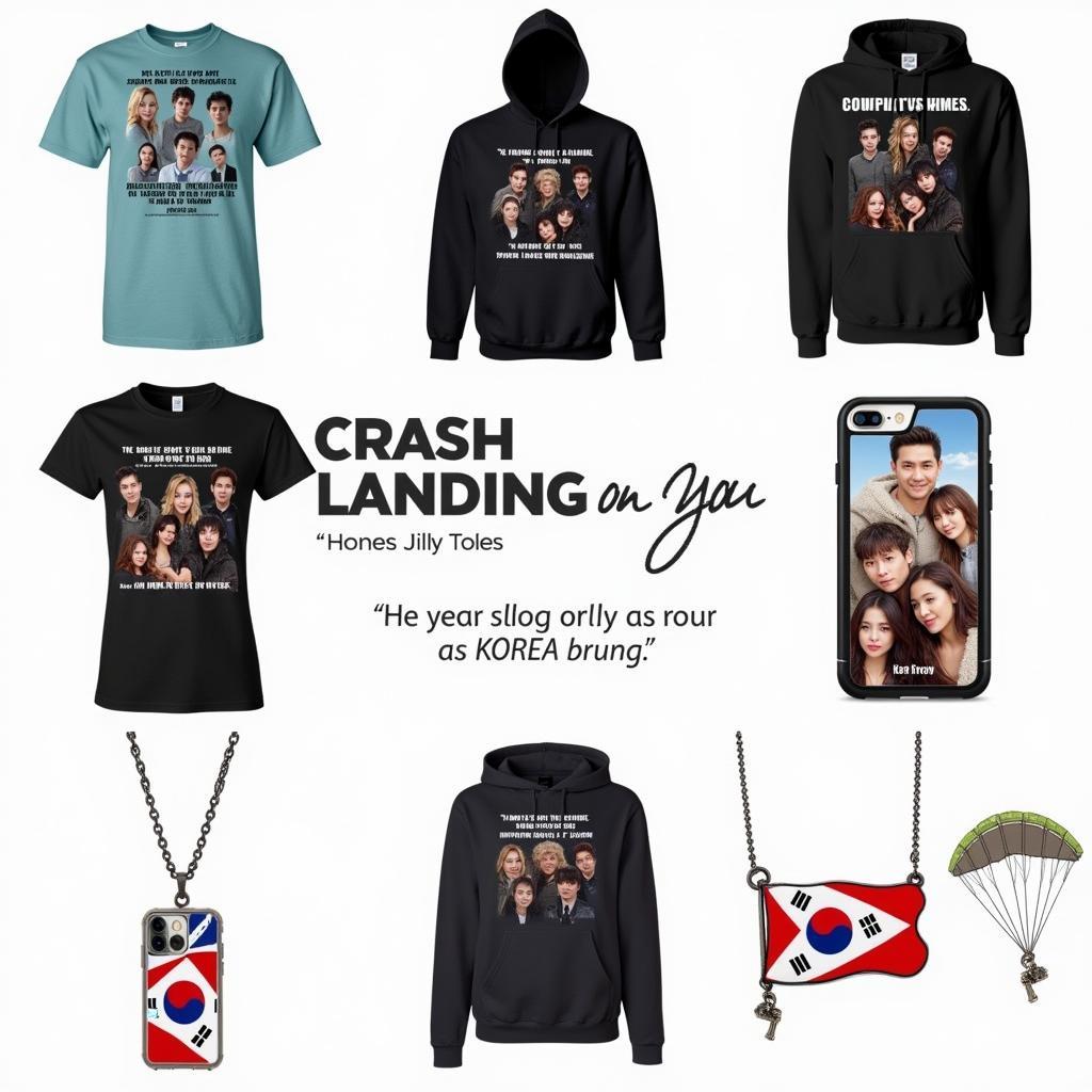 Crash Landing on You Apparel and Accessories