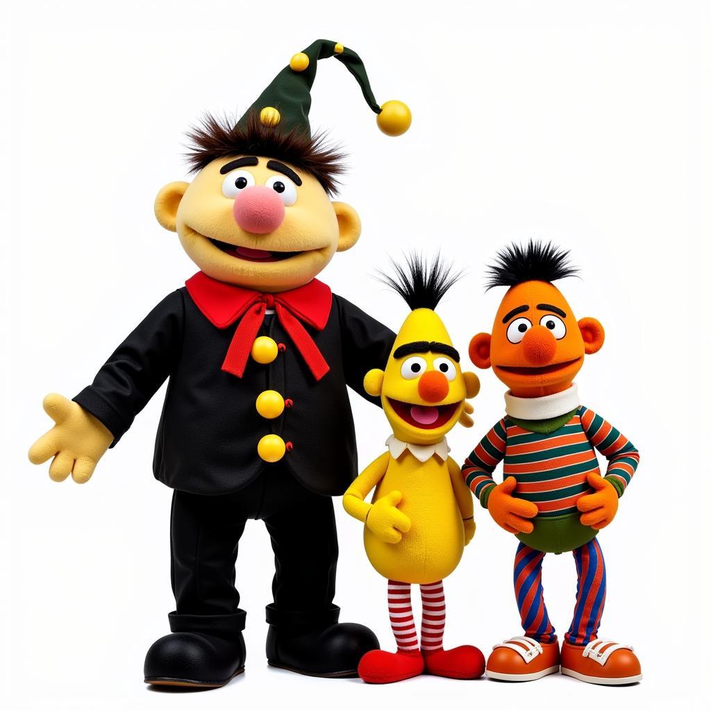 Count Von Count with Bert and Ernie