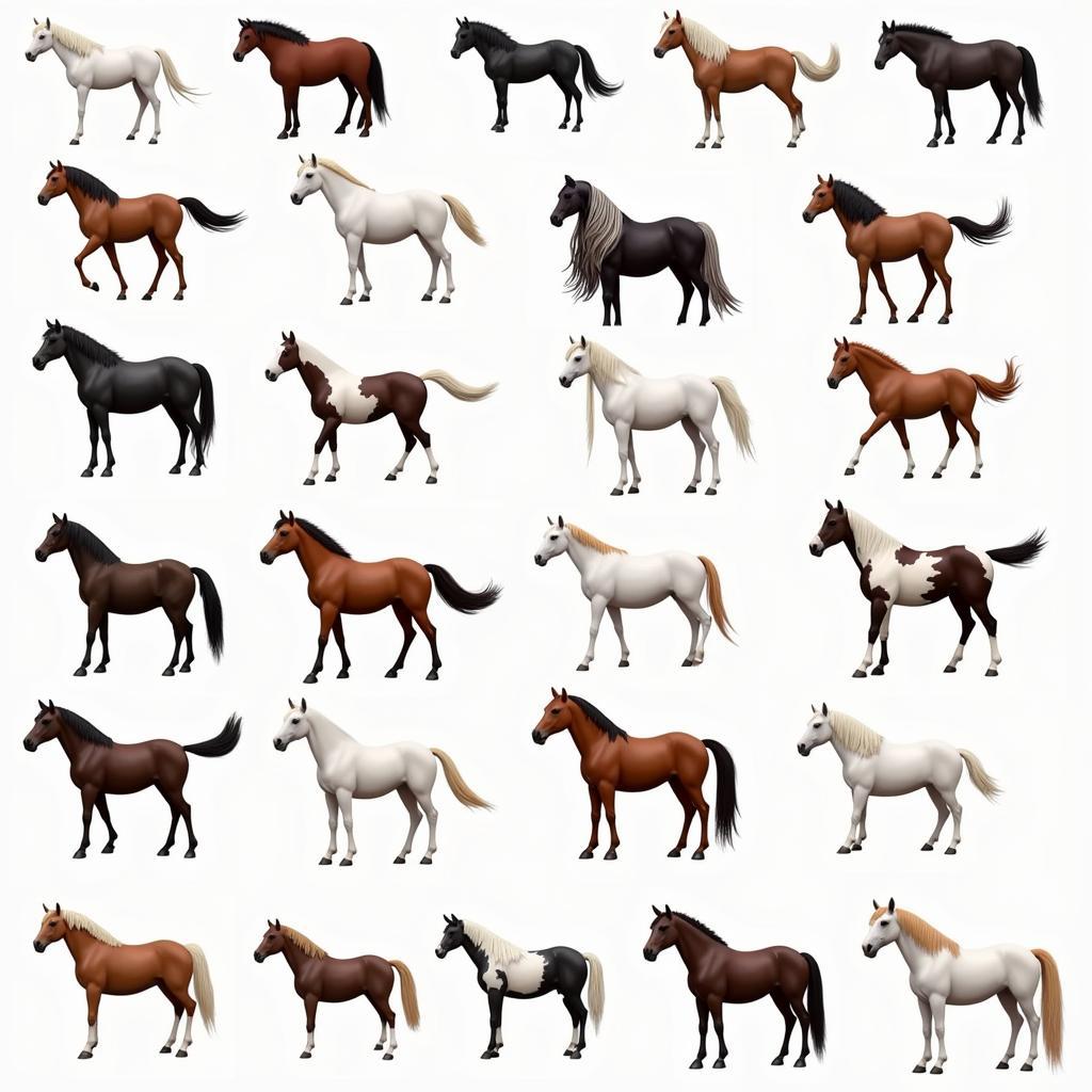 Creator Horse Customization Options