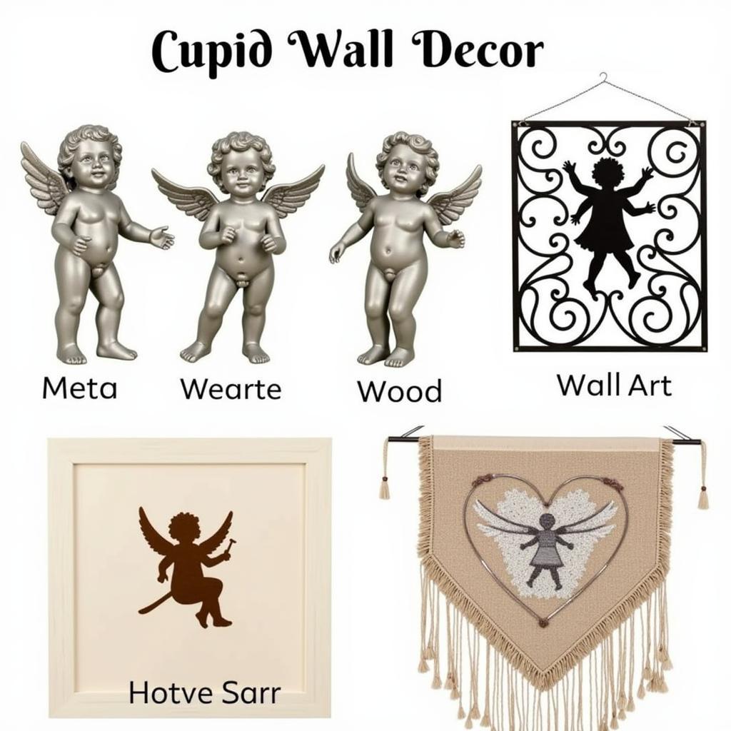 Cupid Wall Decor Styles