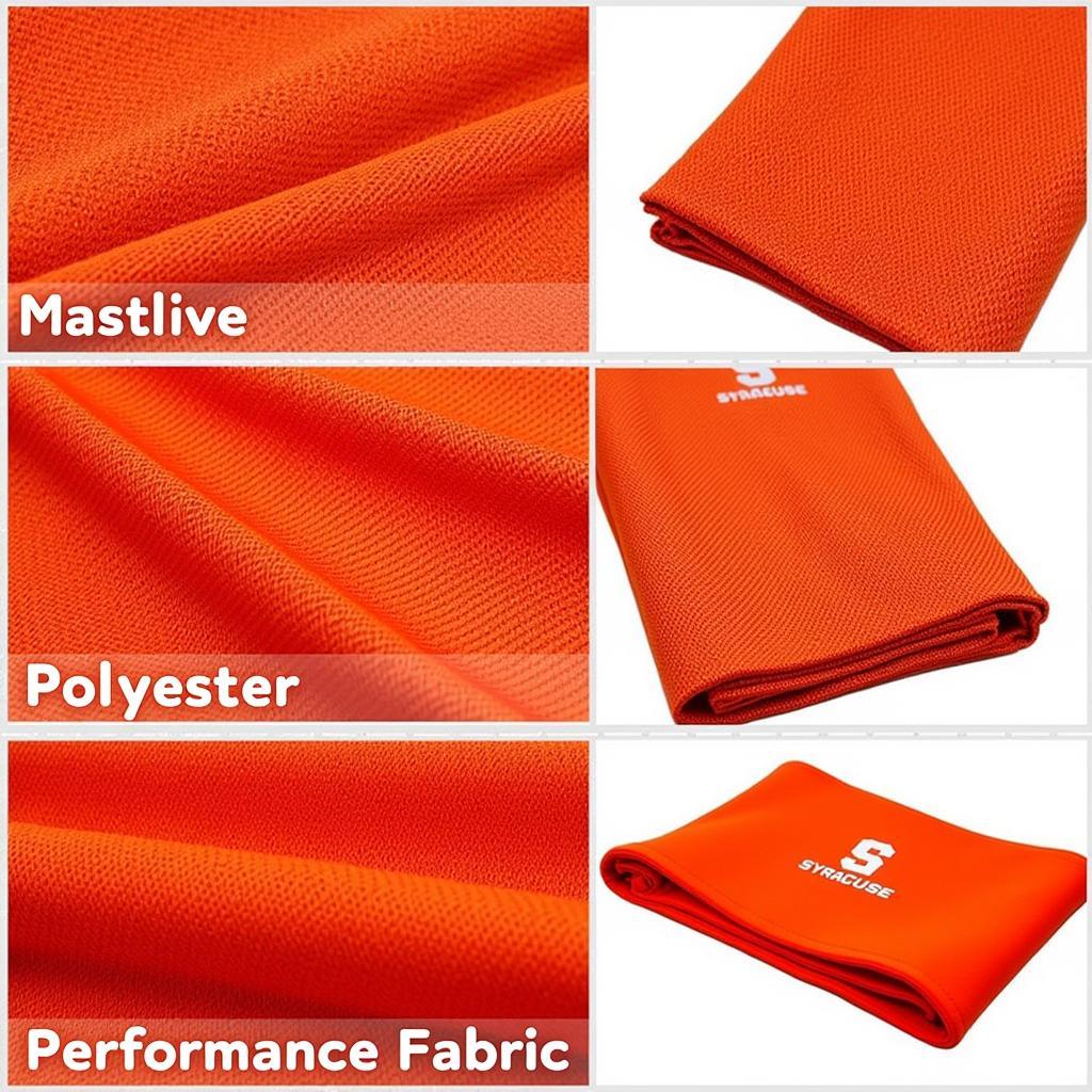 Custom Syracuse Football Jersey Fabric Options