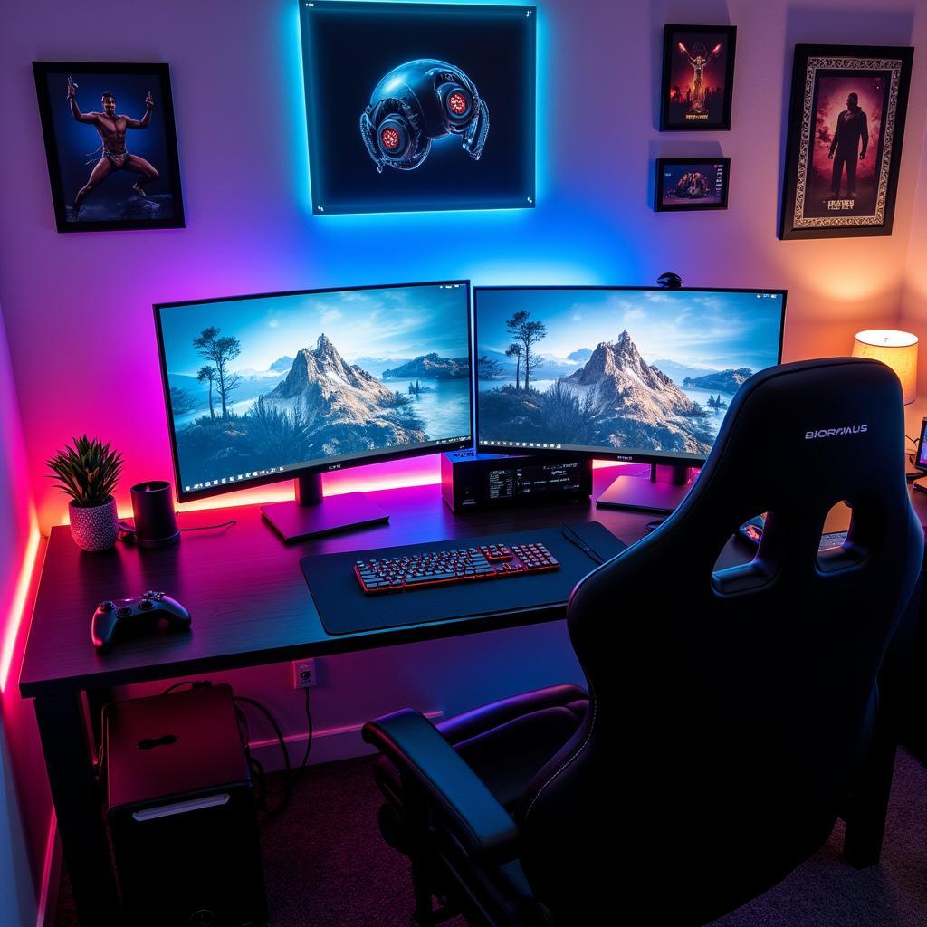 Customized Gaming Setup