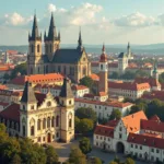 Czech Republic Prague Historical Landmarks