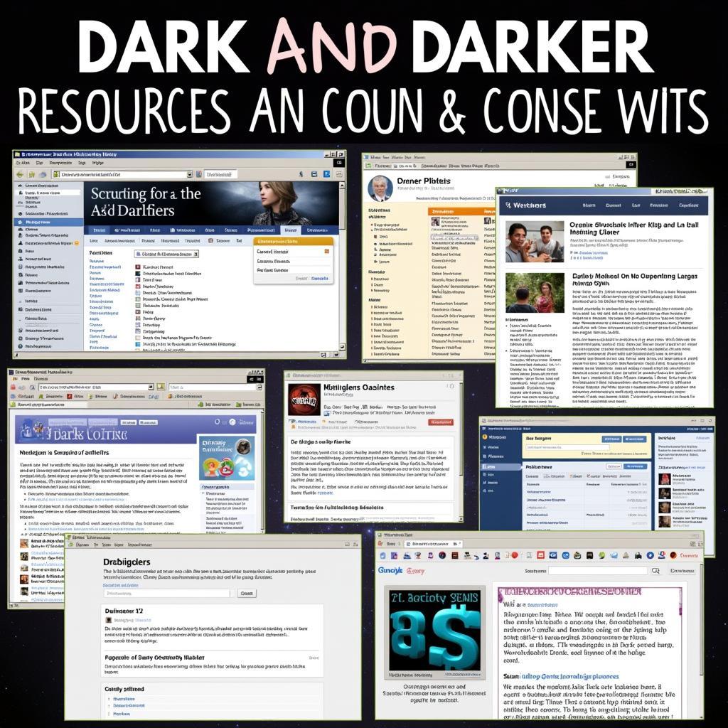 Dark and Darker Online Resources