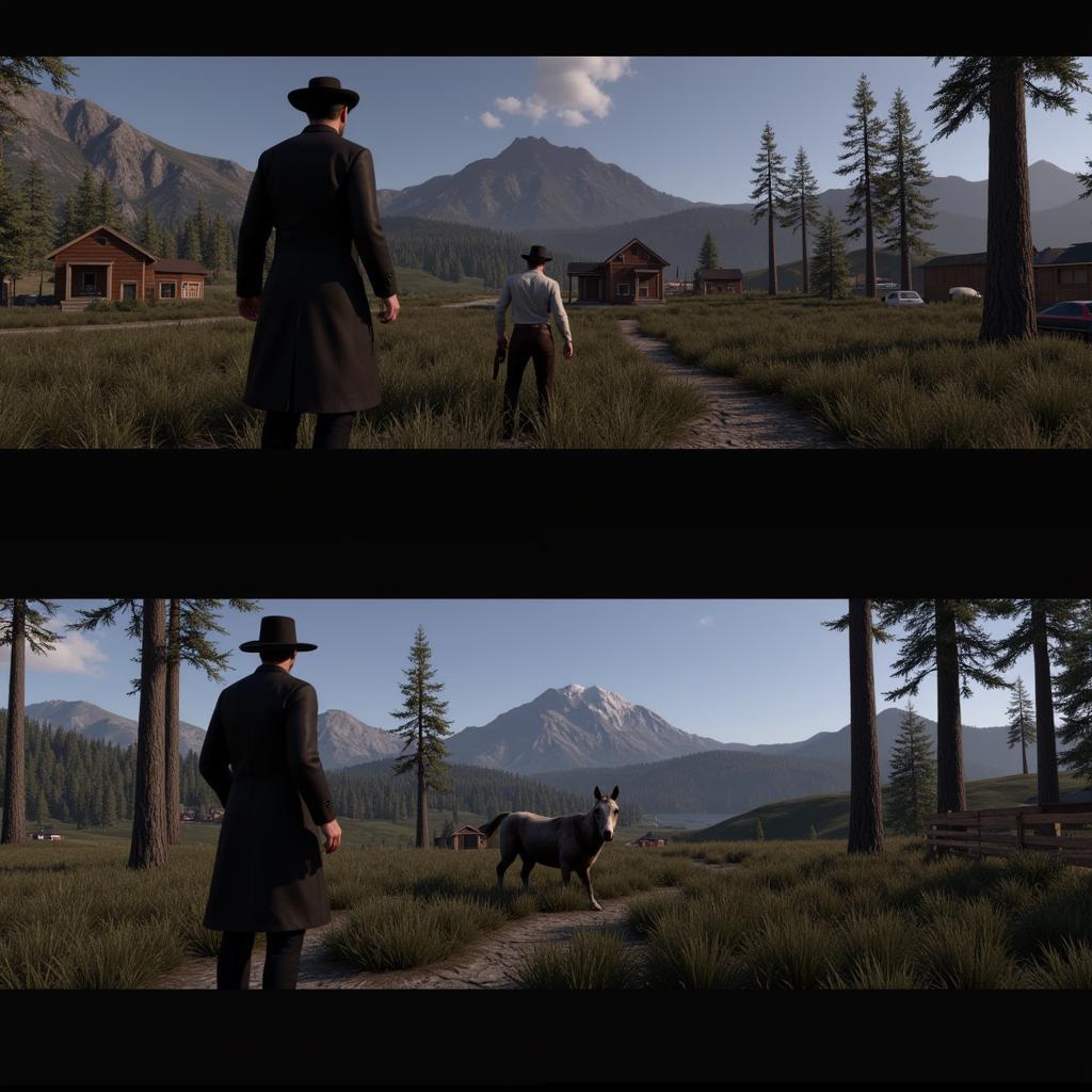 Deadwood Redemption Remaster Comparison