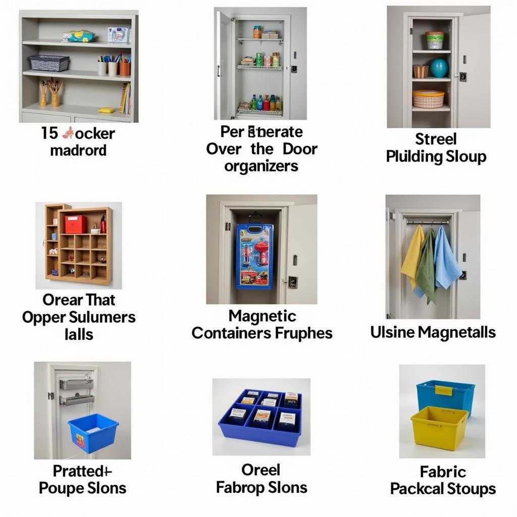 Different Kids Locker Storage Options