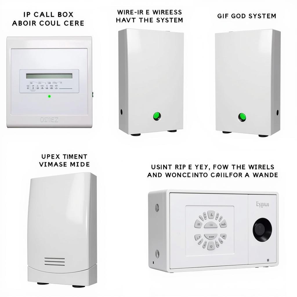 Various Types of Apartment Call Boxes