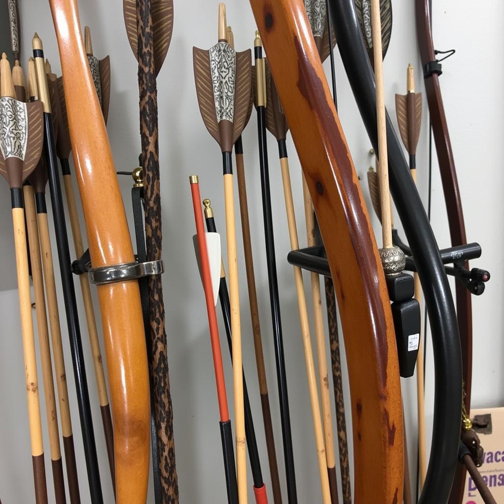 Different Types of Bows and Arrows