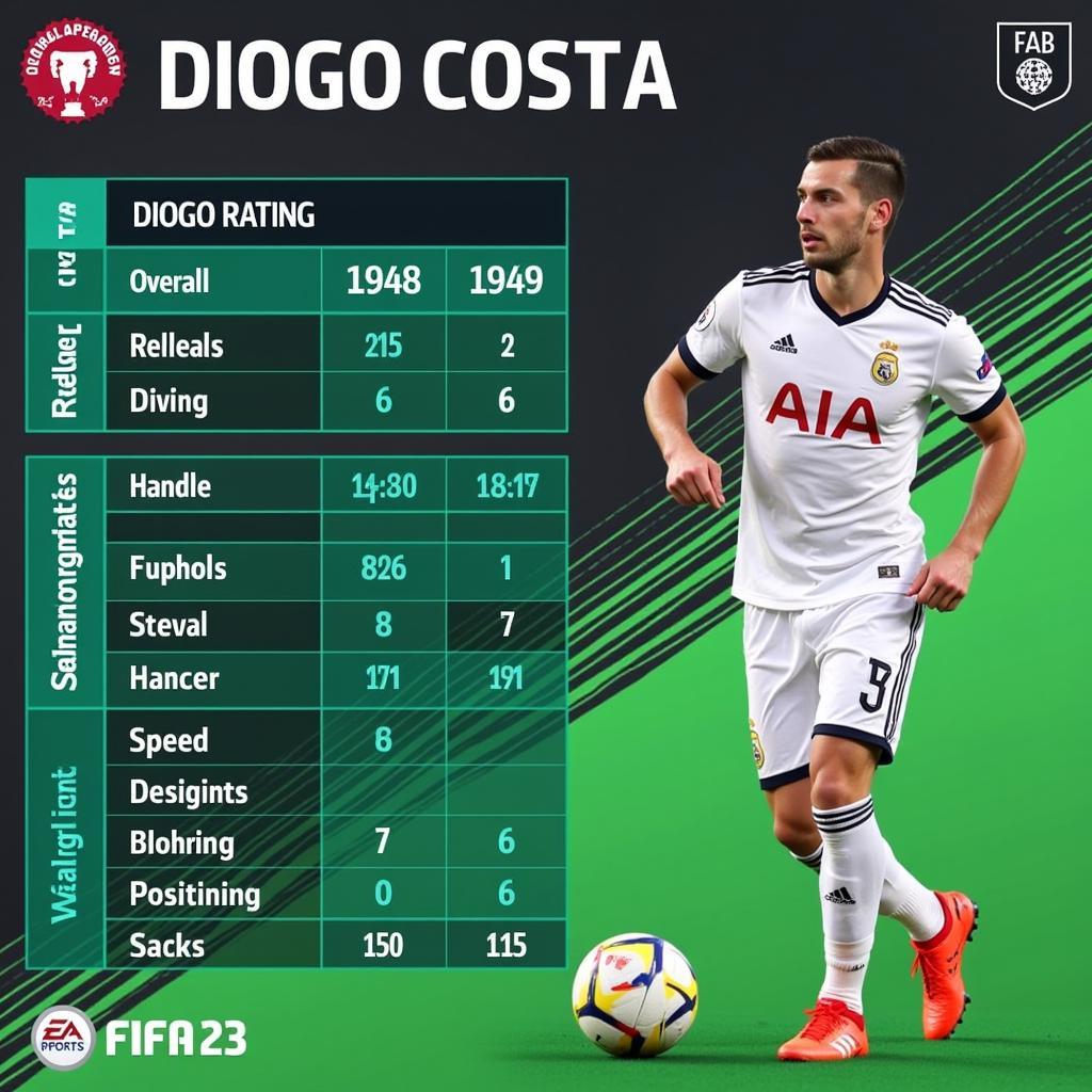 Diogo Costa FIFA 23 Stats