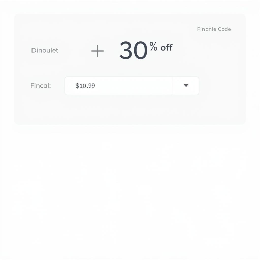 Discount Calculator: 30 Percent off 4.99