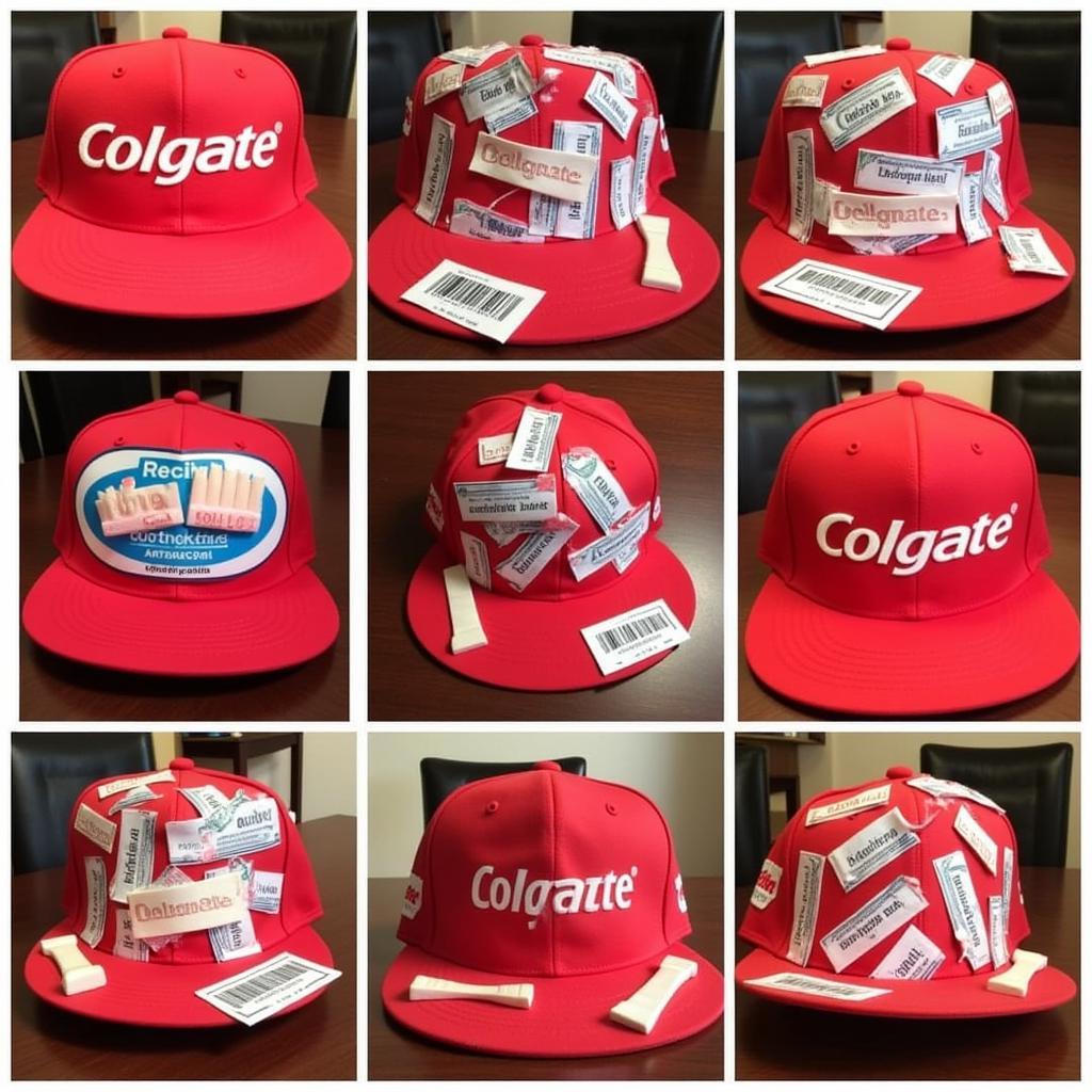 DIY Colgate hat ideas