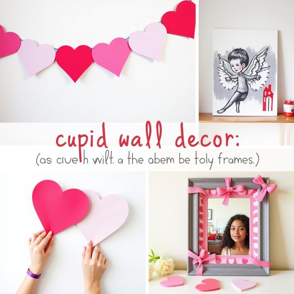 DIY Cupid Wall Decor