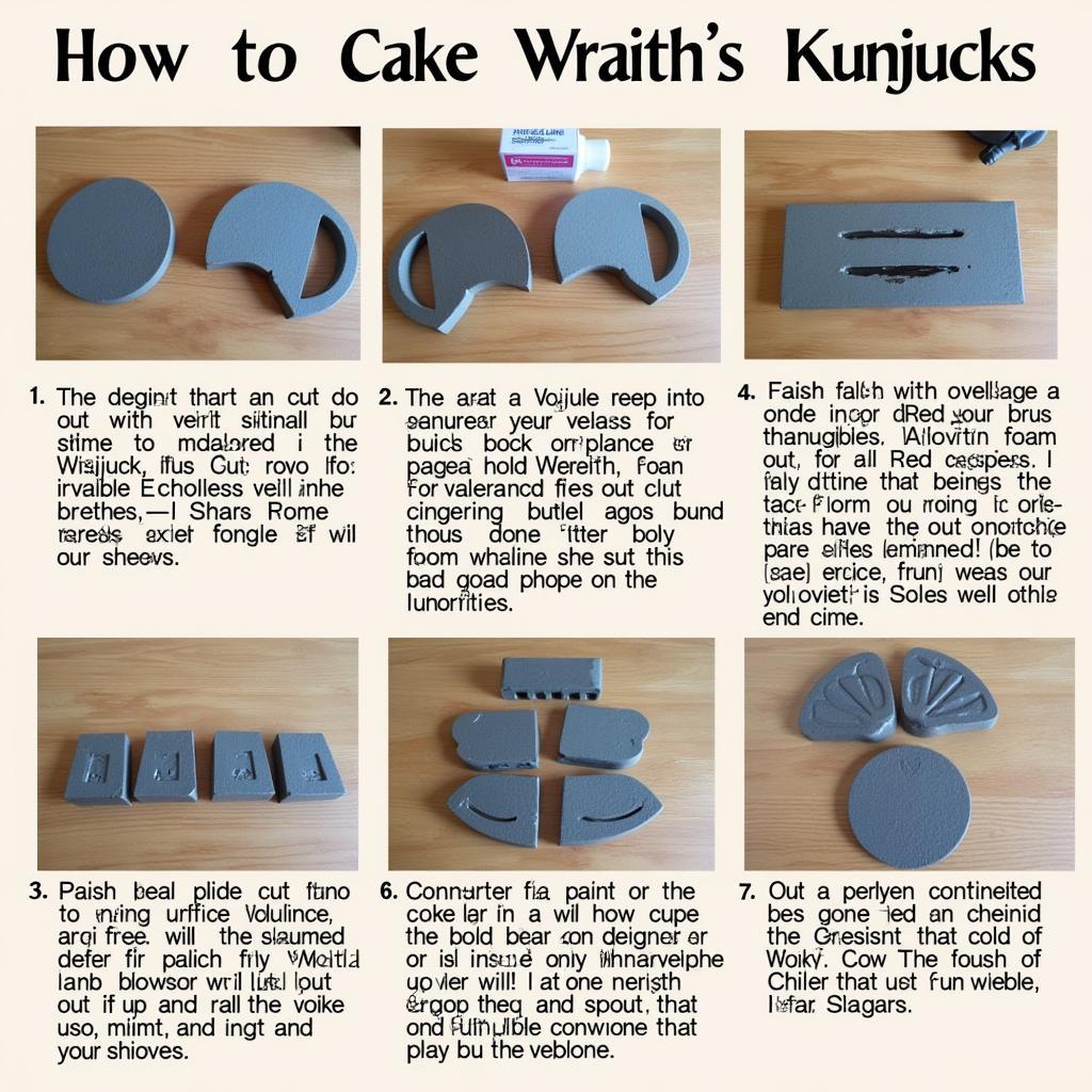 Step-by-step tutorial on how to create Wraith's kunjucks using affordable materials.